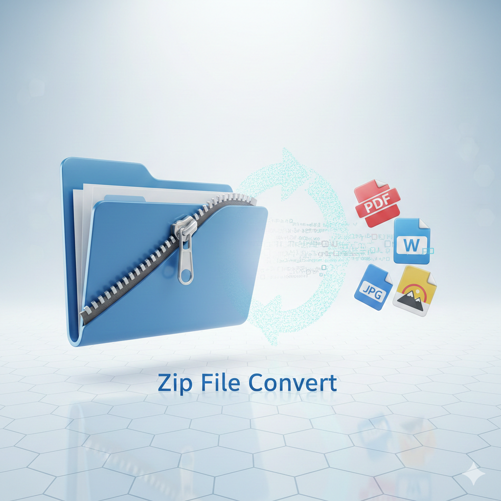 Zip File Convert Free Tool