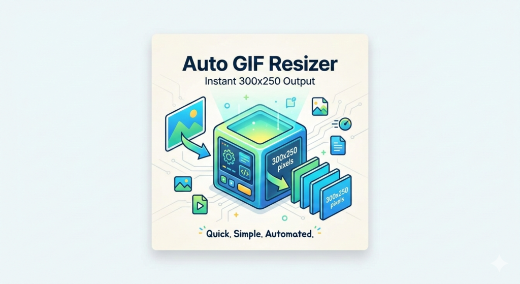 Auto 300×250 GIF Resizer
